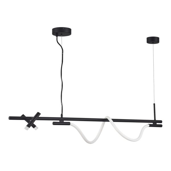 SL6118.403.03 Светильник подвесной ST-Luce Черный/Черный LED 2+1*3+11W 4000K MARLOW — изображение 2