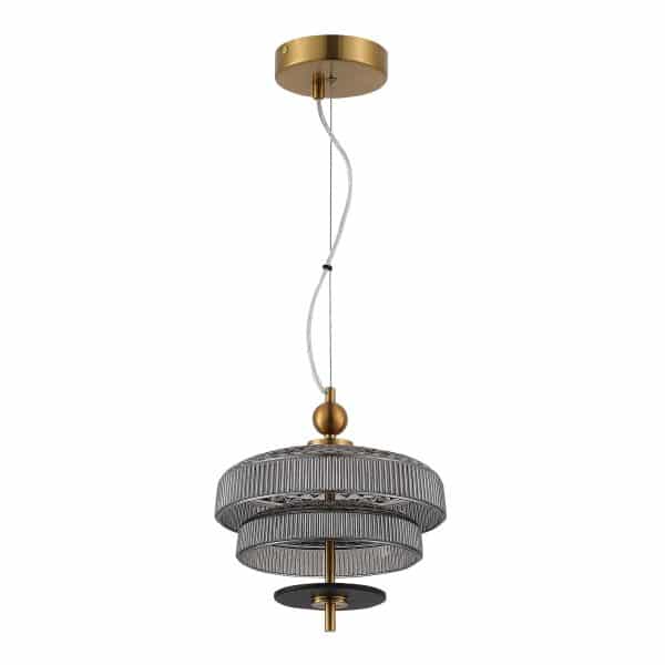 Дымчатый LED 1*8W 3000K ORIENTAL