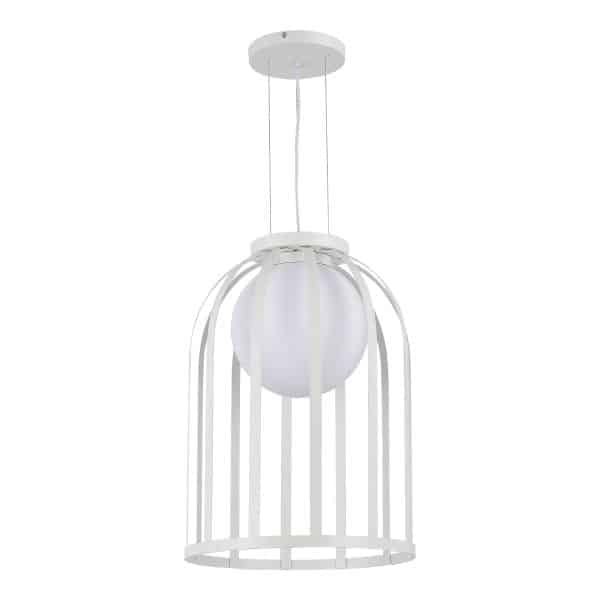 SL6129.503.01 Светильник подвесной ST-Luce Белый/Белый E27 1*60W NORDIC — изображение 2