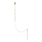 SL6132.301.20 Светильник настенно-потолочный ST-Luce Латунь/Белый LED 1*20W 3000K STRAP