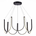 SL6202.403.01 Светильник подвесной ST-Luce Черный LED 1*90W 3000K HEIT