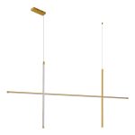 SL6207.203.50 Светильник подвесной ST-Luce Матовое золото LED 1*50W 3000K RETICO — изображение 2