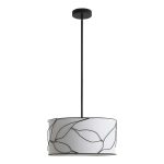 SL6228.413.03 Светильник подвесной ST-Luce Черный/Бежевый E27 3*60W ROOT — изображение 2