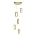 Прозрачный LED 5*9W 3000K ALLUNGO