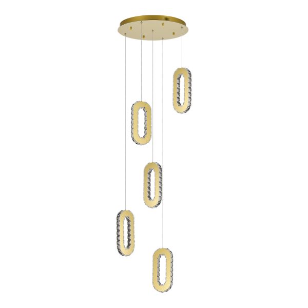 Прозрачный LED 5*9W 3000K ALLUNGO