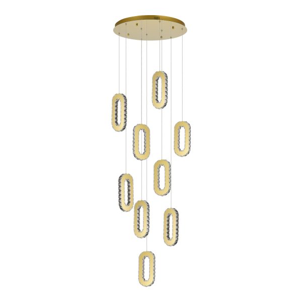 Прозрачный LED 9*9W 3000K ALLUNGO