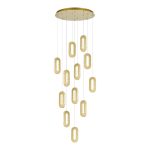 SL6506.203.12 Светильник подвесной ST-Luce Золотистый/Золотистый