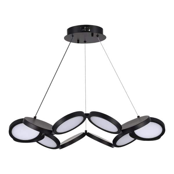 SL6508.403.01 Светильник подвесной ST-Luce Черный/Белый LED 1*60W 4000K RIO — изображение 2