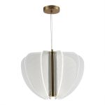 SL6509.203.01 Светильник подвесной ST-Luce Золотистый/Прозрачный LED 1*45W 4000K FESALE