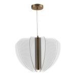 SL6509.203.01 Светильник подвесной ST-Luce Золотистый/Прозрачный LED 1*45W 4000K FESALE — изображение 2