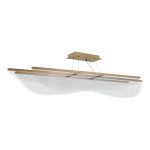 SL6509.223.01 Светильник подвесной ST-Luce Золотистый/Прозрачный LED 1*60W 4000K FESALE — изображение 2