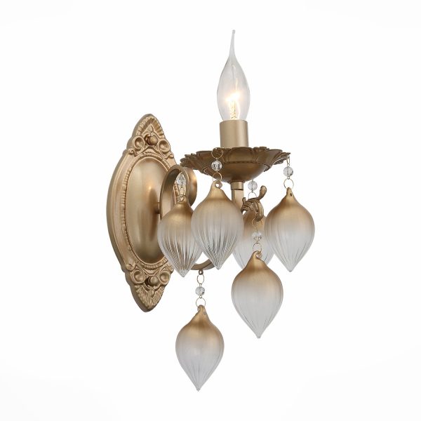 SL659.301.01 Бра ST-Luce Золотистый/Золотистый E14 1*40W FRUTTI — изображение 2