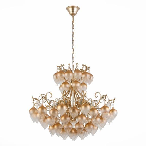 SL659.303.06 Люстра подвесная ST-Luce Золотистый/Золотистый E14 6*40W FRUTTI — изображение 2