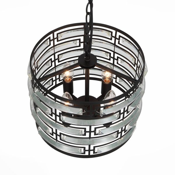 SL665.403.04_02W Прозрачный E14 6*40W CHIAREZZA