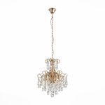 SL846.203.06 Люстра подвесная ST-Luce Золотистый/Прозрачный E14 6*40W ORECCHINI