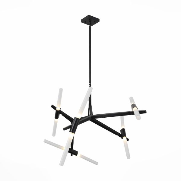 SL947.402.10 Люстра потолочная ST-Luce Черный/Белый G9 10*5W LACONICITA — изображение 2