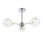 SLE102702-03 Светильник потолочный Хром/Прозрачный