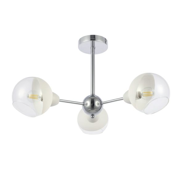 SLE102702-03_02W Матовый никель E14 3*40W GIORTE