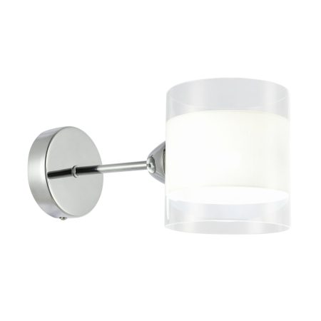 SLE102801-01 Светильник настенный Хром/Прозрачный