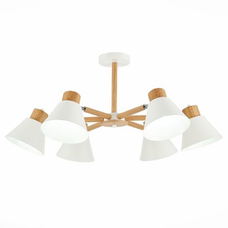 SLE103702-06 Светильник потолочный Светлое дерево