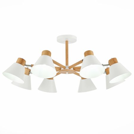 SLE103702-08 Светильник потолочный Светлое дерево