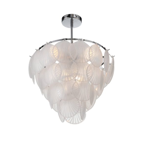 SLE104102-06_02W SLE104102-06 Светильник потолочный Хром/Белый E14 6*60W CHILLE — изображение 2