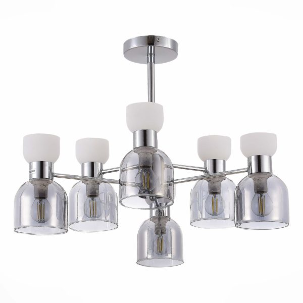 Дымчатый E14 6*40W VENTO