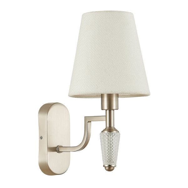 SLE105501-01 Светильник настенный Никель/Белый E14 1*40W REIMO — изображение 2