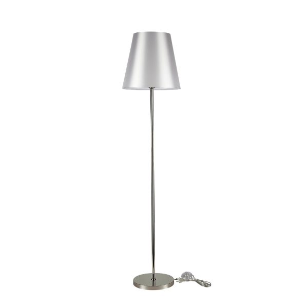 SLE105905-01 Светильник напольный Никель/Белый E27 1*40W BELLINO — изображение 2