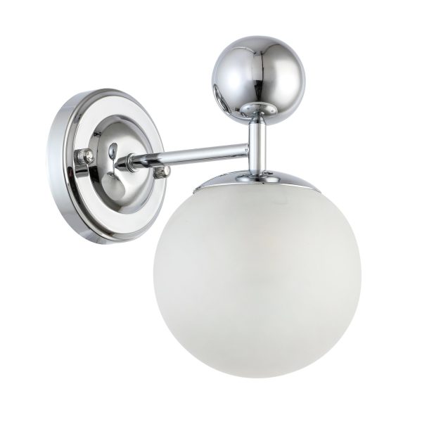 SLE106101-01 Светильник настенный Хром/Белый E27 1*60W PECHIO — изображение 2