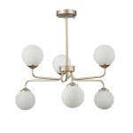 SLE106203-06 Светильник подвесной ST-Luce Золотистый/Белый G9 LED 6*5W REDJINO — изображение 2
