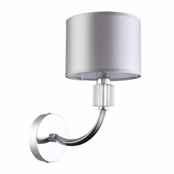 SLE107201-01 Светильник настенный Хром/Светло-серый E14 1*40W SNERE — изображение 2