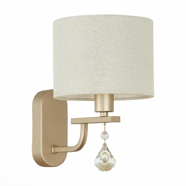 SLE107701-01 Светильник настенный Шампань/Светло-бежевый E14 1*40W ELIDA — изображение 2