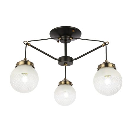 SLE110302-03 Светильник потолочный Черный