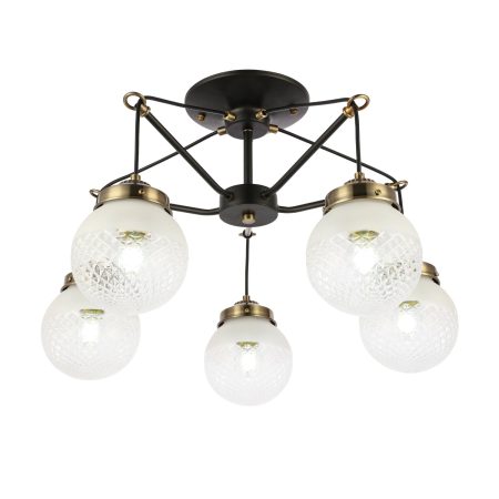 SLE110302-05 Светильник потолочный Черный