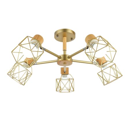 SLE110402-05 Светильник потолочный Золотистый