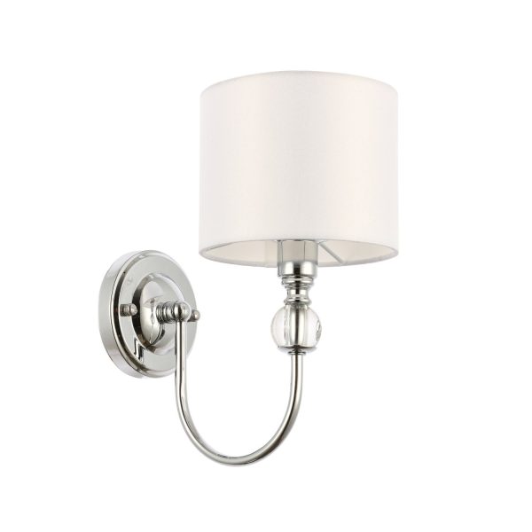SLE111101-01 Светильник настенный Хром/Белый E14 1*40W LINNA — изображение 2