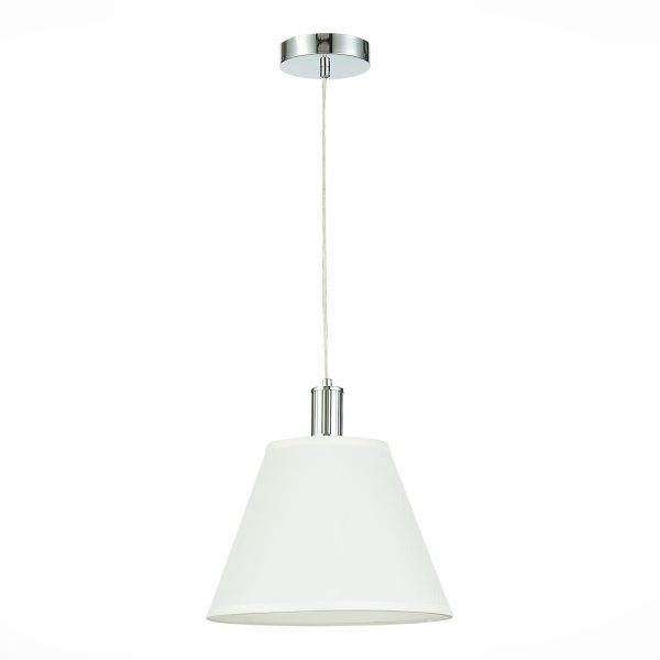 SLE111303-01 Подвес Хром/Белый E27 1*60W MONZA — изображение 2