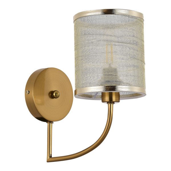 SLE1119-301-01 Светильник настенный Латунь/Шампань E14 1*40W ELLISSE — изображение 2