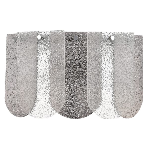 SLE1125-101-02 Светильник настенный Хром/Прозрачно-Дымчатый E14 2*40W ERZO — изображение 2