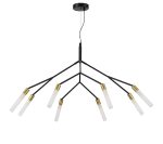 SLE1129-403-08 Светильник подвесной Черный