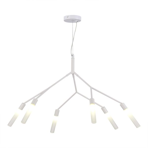 SLE1129-503-06 Светильник подвесной Белый/Белый G9 6*5W KAITO — изображение 2