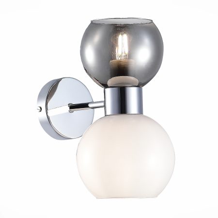 SLE1138-101-02 Светильник настенный Хром/Белый
