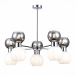 SLE1138-102-10 Светильник потолочный Хром/Белый