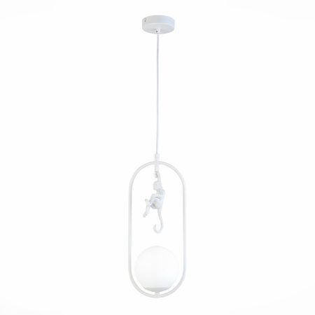 SLE115123-01 Подвес Белый/Белый E27 1*60W TENATO