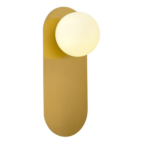 SLE1194-301-01 Светильник настенный Латунь/Белый G9 1*5W 4000K TOCCO — изображение 2
