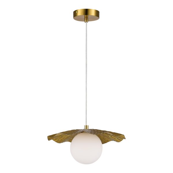 SLE1196-303-01 Светильник подвесной Латунь/Белый G9 1*5W 4000K LOREA — изображение 2