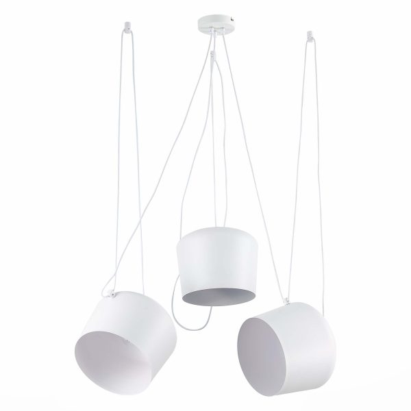 SLE120653-03 Светильник подвесной Белый/Белый E27 3*40W TRIESTE — изображение 2