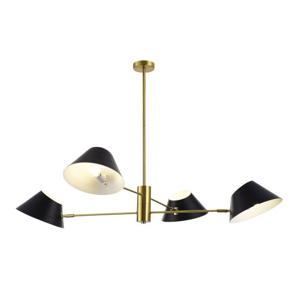 Белый E14 4*60W NORBI