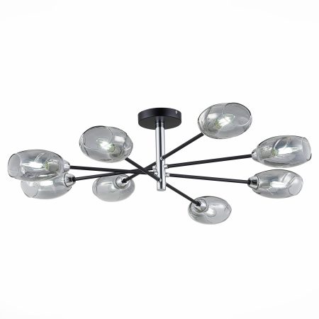 SLE155512-08 Светильник потолочный Черный